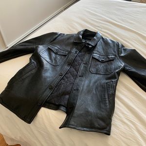 Banana Republic leather jacket